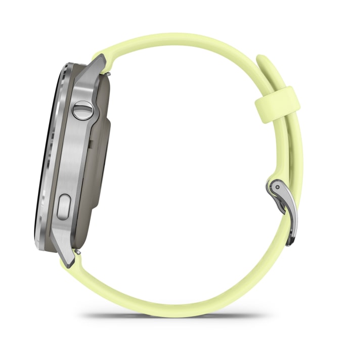 Garmin Venu 4 45mm Premium GPS Smartwatch - Silver/Citron | by