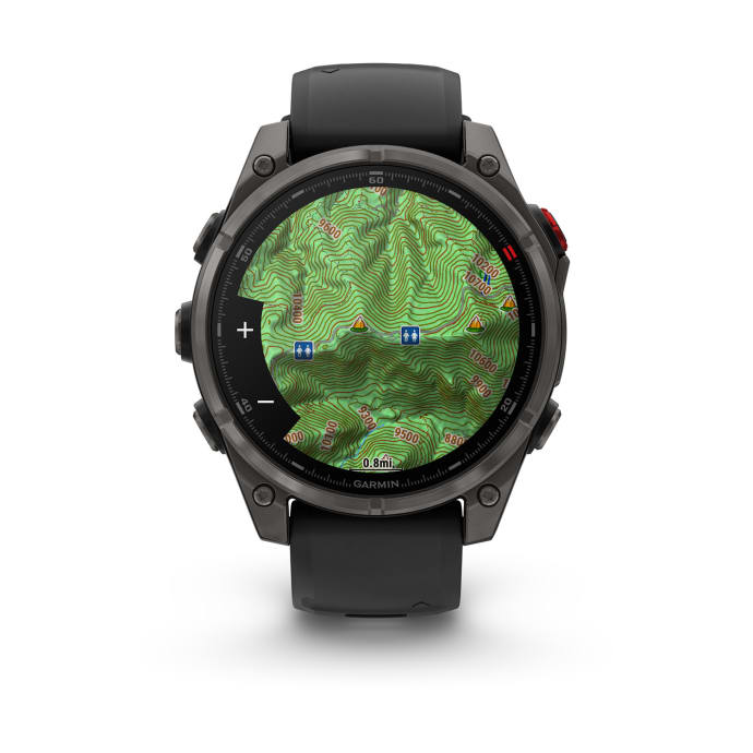 Garmin Fenix 8 Pro 47mm LTE Amoled Sapphire (Carbon Grey)