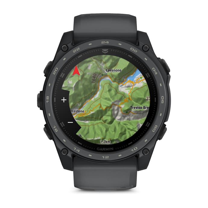 Garmin Tactix 8 51mm AMOLED Cerakote Tactical GPS Smartwatch - Slate Grey