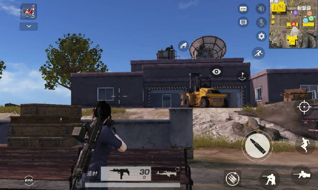 荒野行動　通常画面