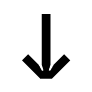Scroll down arrow