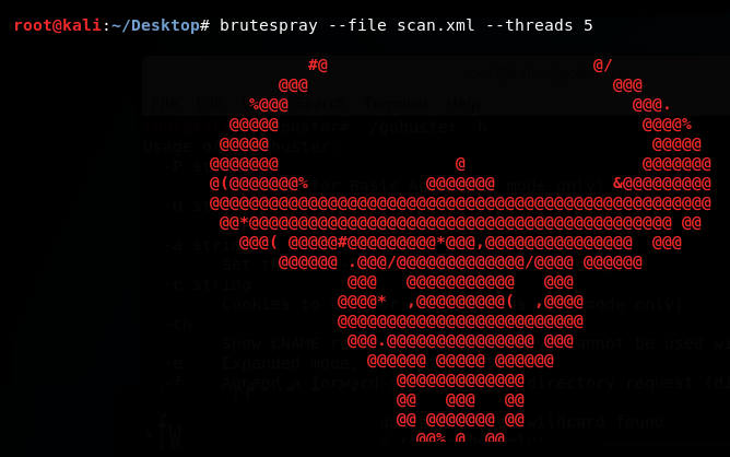 Bruteforcing using scanned output