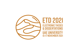 The logo of  ETD 2021 Conference: Open scholarship in a post-pandemic world