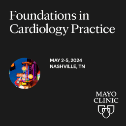 The logo of Mayo Clinic Foundations in Cardiology Practice