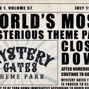 Unidentified: The Case of Mystery Gates Theme Park