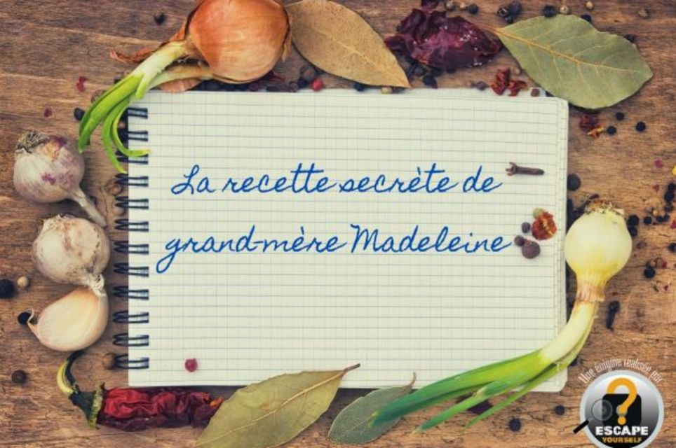 La Recette Secrète De Grand-Mère Madeleine - Escape Room - Morty