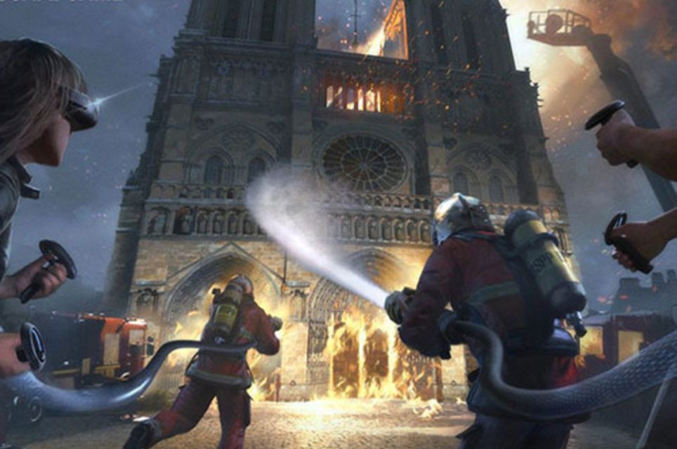 Save Notre-Dame On Fire [VR]