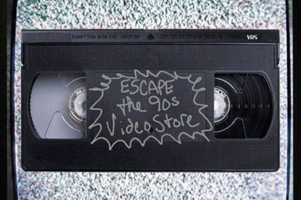Escape the 90s Video Store