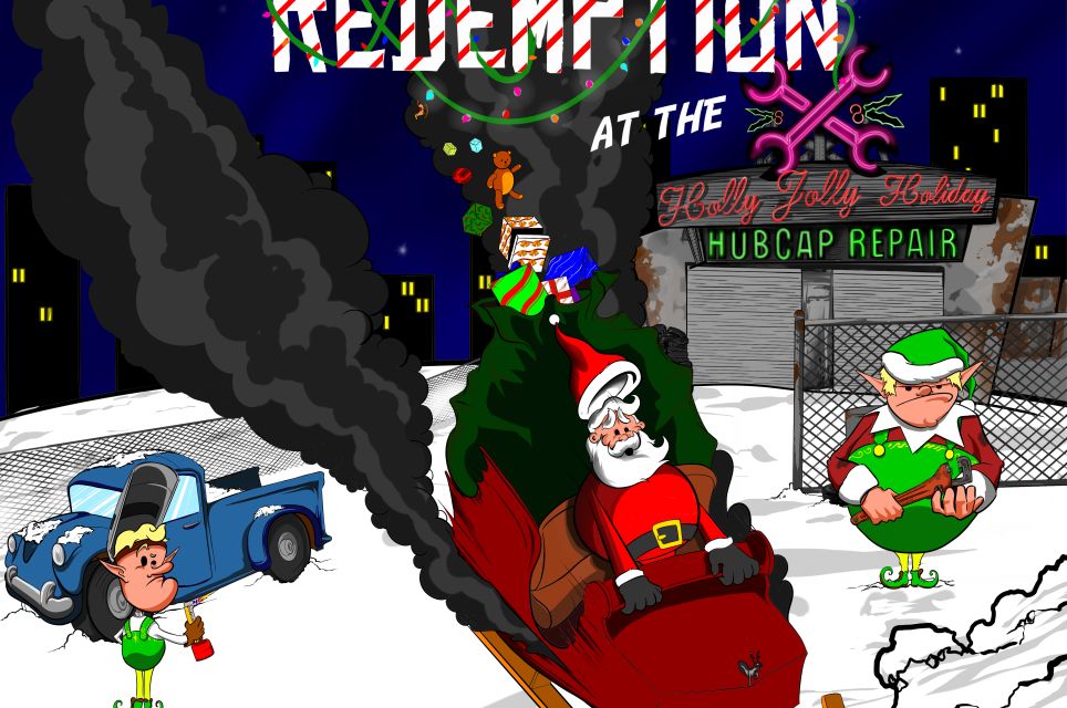 Red Sled Redemption at the Holly Jolly Holiday Hubcap Repair