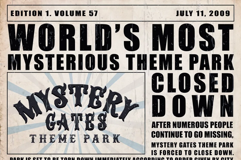 Unidentified: The Case of Mystery Gates Theme Park