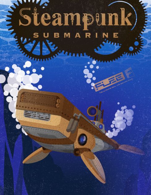 Steampunk Submarine