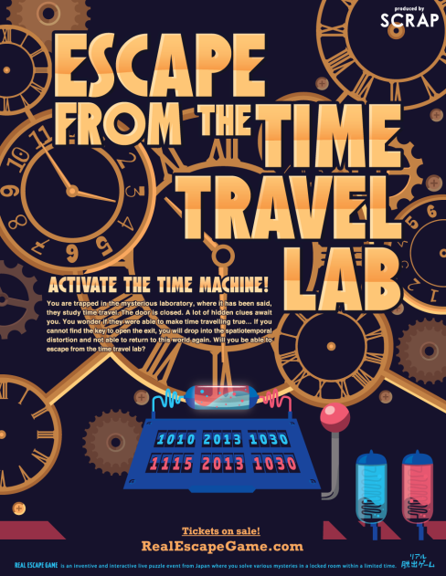 Escape from the Time Travel Lab 