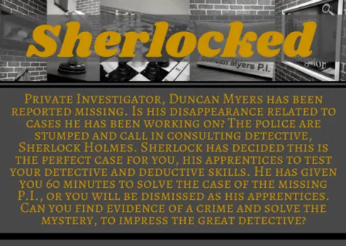 Sherlocked: The Case of the Missing P.I.