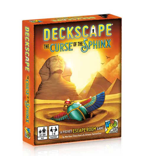 Deckscape: La Maledizione Della Sfinge [Deckscape: The Curse of the Sphinx]
