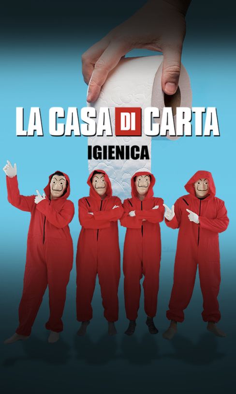 La Casa Di Carta Igienica [The House Of Toilet Paper]