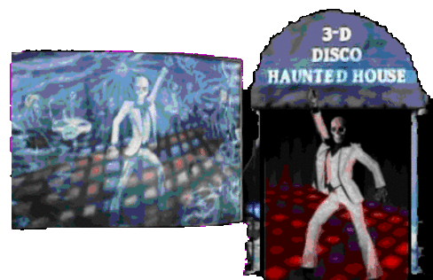 3D Disco Haunted House