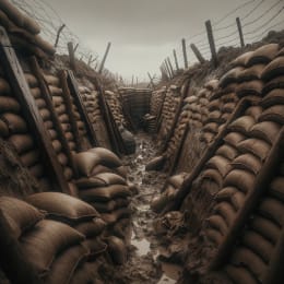 WW2 Trench