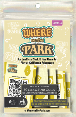 Disney California Adventure - Where in the Park Game - Series 2 [Outdoor]