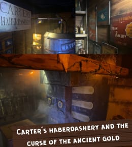 Carter's Haberdashery And The Curse Of The Ancient Gold