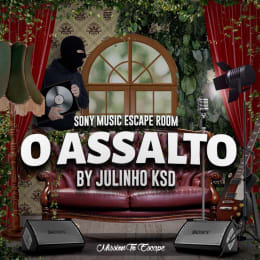 Sony Music Escape Room "O Assalto" [Sony Escape Room "The Assault"]