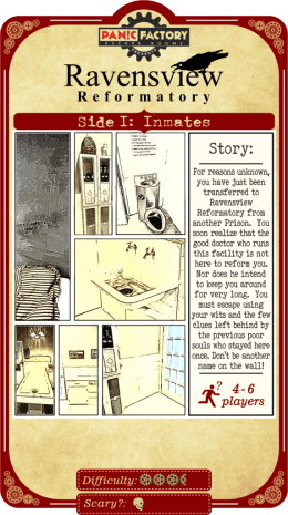 Ravensview Reformatory - Side I: Inmates