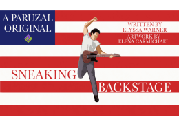 Game 3: Sneaking Backstage
