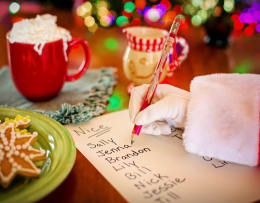 Santa's workshop and The Missing Present!