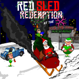 Red Sled Redemption at the Holly Jolly Holiday Hubcap Repair