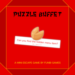 Escape Buffet