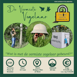 Fiets Escape Route: De Vermiste Vogelaar [Outdoor]