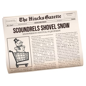 The Hincks Gazette: Vol. 1, Issue 9: December