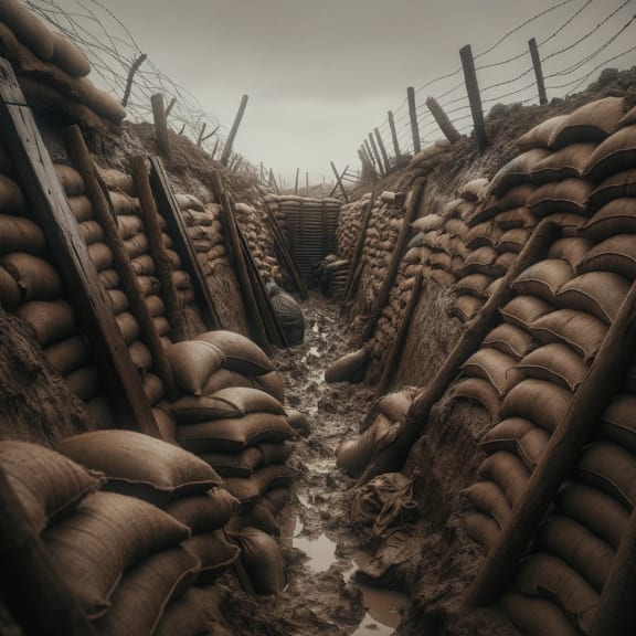 WW2 Trench