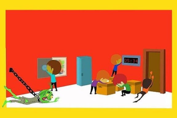 Trapped In A Room With A Zombie