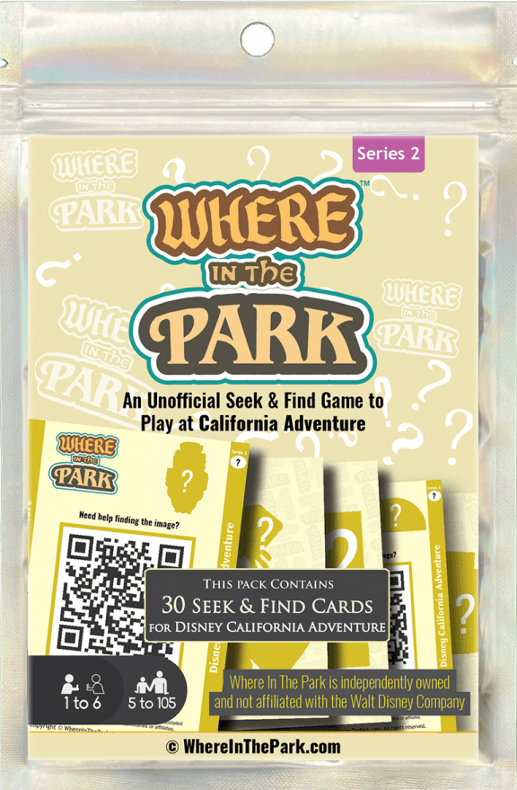 Disney California Adventure - Where in the Park Game - Series 2 [Outdoor]