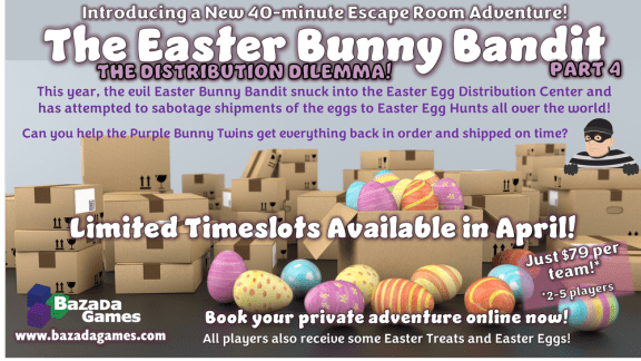 The Easter Bunny Bandit Part 4: The Distribution Dilemma