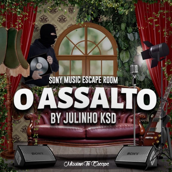 Sony Music Escape Room "O Assalto" [Sony Escape Room "The Assault"]