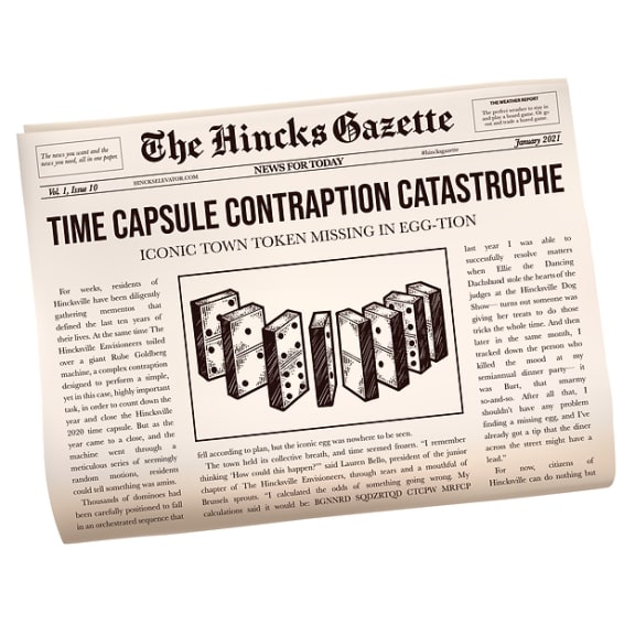 The Hincks Gazette: Vol. 1, Issue 10: January