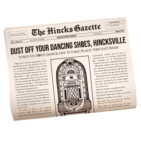 The Hincks Gazette: Vol. 1, Issue 12: March
