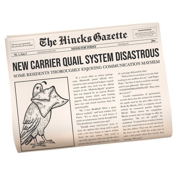 The Hincks Gazette: Vol. 1, Issue 3: June