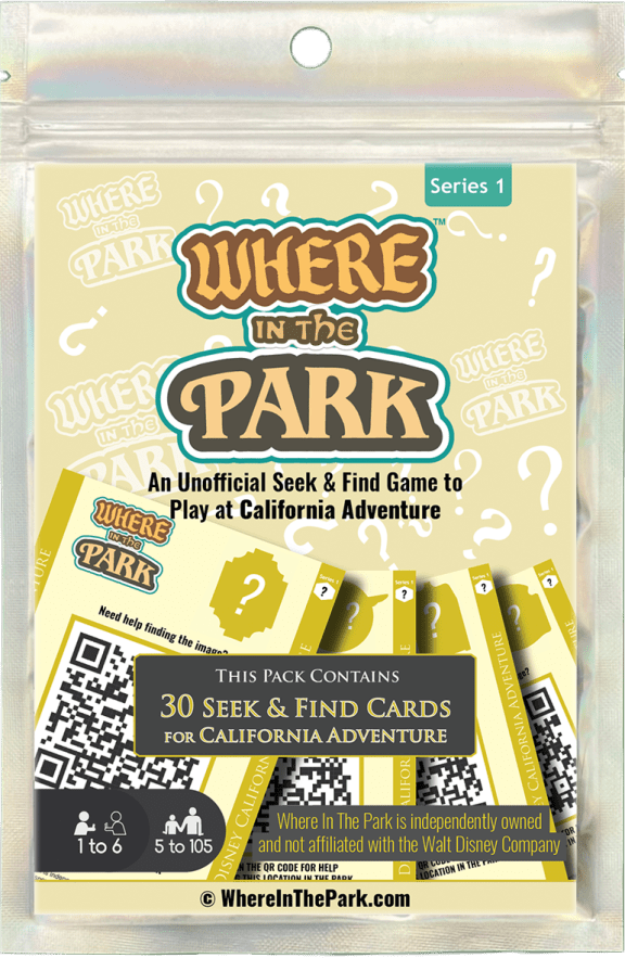 Disney California Adventure - Where in the Park Game - Series 1 [Outdoor]