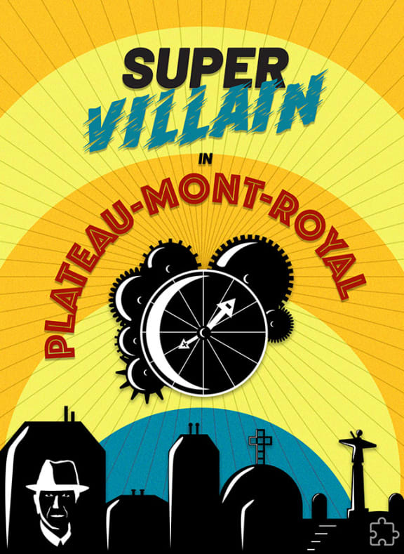 Super Vilain dans le Plateau-Mont-Royal [Super Villain in Plateau-Mont-Royal] [Outdoor]