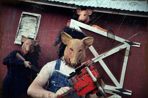 Bedlam in the Boro Haunted Hayride