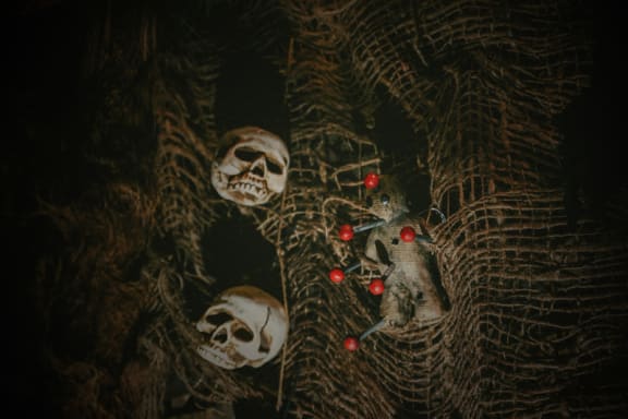 L'Île perdue de la Reine Vaudou [The Lost Island of the Voodoo Queen]