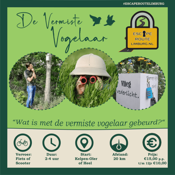 Fiets Escape Route: De Vermiste Vogelaar [Outdoor]