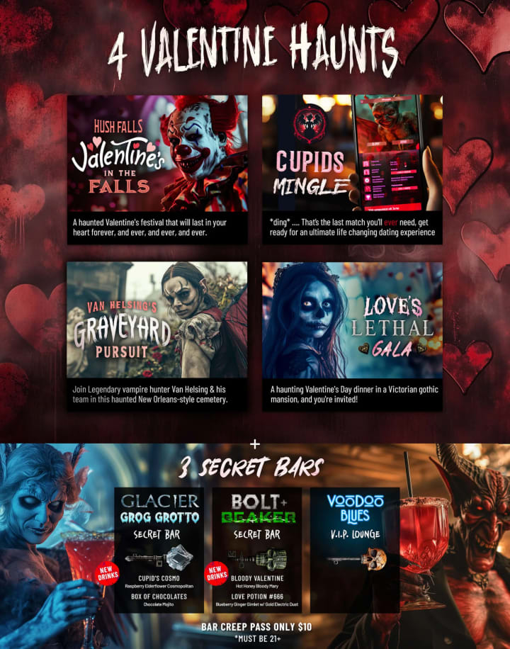 Main image for HUSH Haunted Attractions