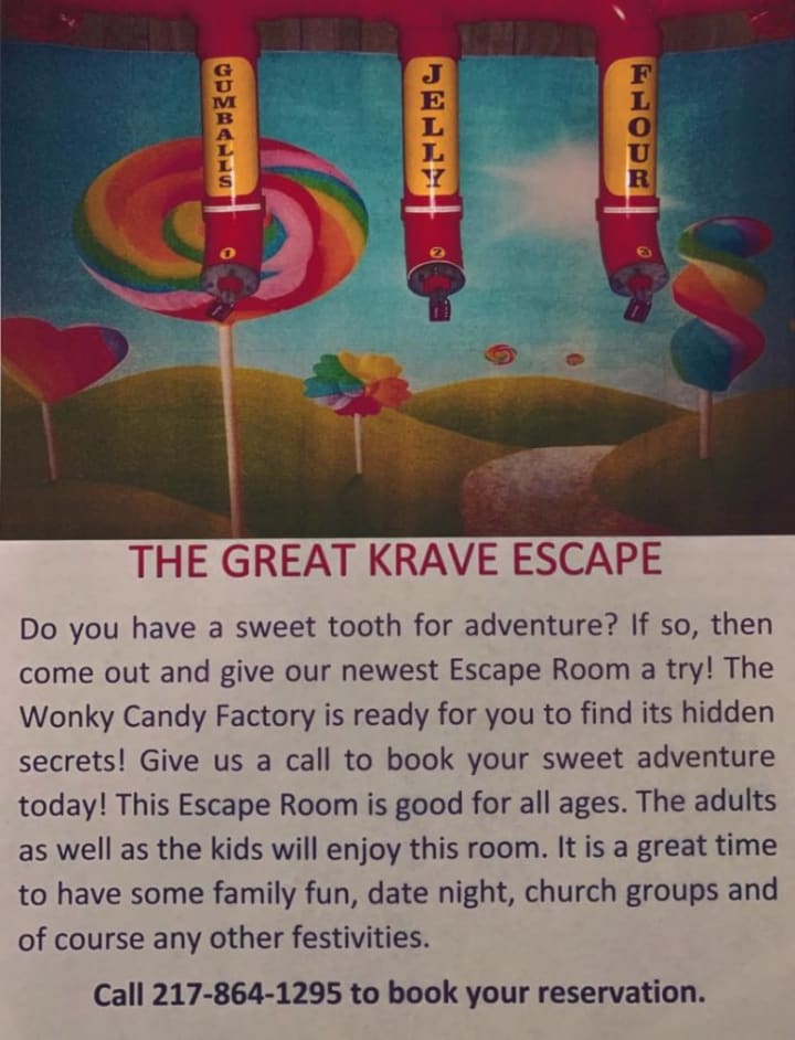 Main image for The Great Krave Escape Room at Krave Frozen Yogurt