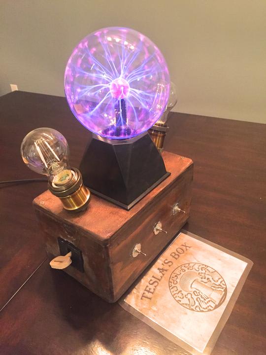 Tesla's Box Escape Room Puzzle