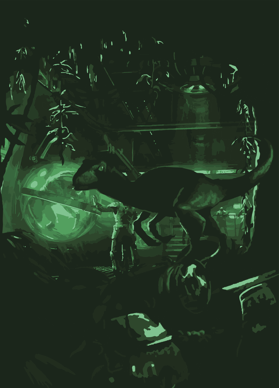 Laboratorio Jurásico [Jurassic laboratory]