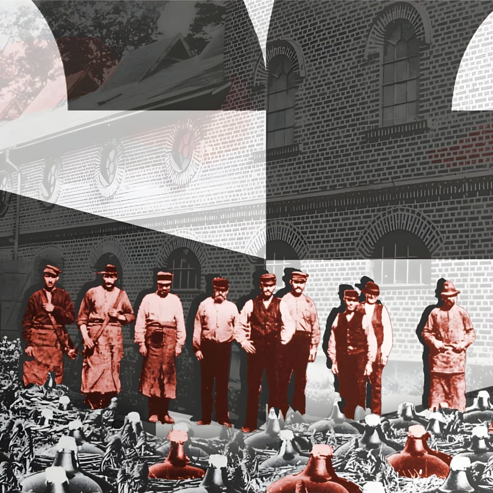 Nobel's Dynamitfabrik 1895 [Nobel's Dynamite Factory]