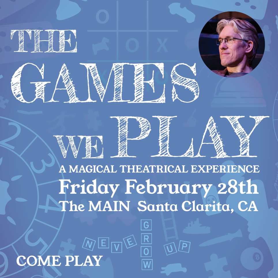 The Games We Play [Immersive Theatre]